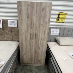 Ready Assembled Oak Effect Wardrobe, 5 drawer and Bedside £279