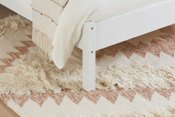 Birlea Croxley White Double Rattan Bed Frame £299 - Image 4