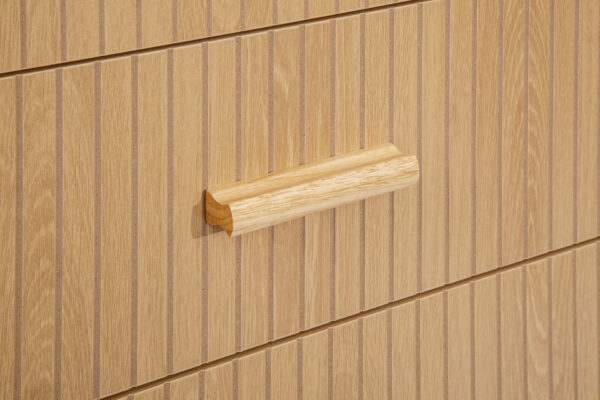 Birlea Axel 5 Drawer Fluted Chest - Image 5