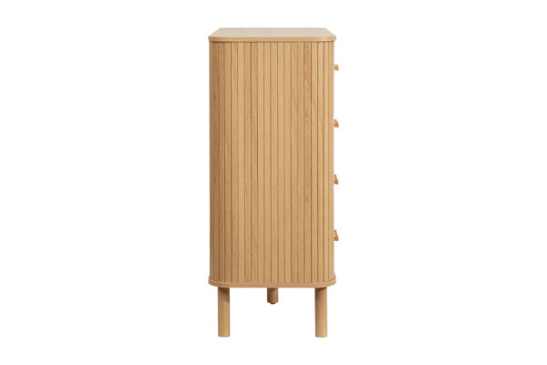 Birlea Axel 5 Drawer Fluted Chest - Image 4