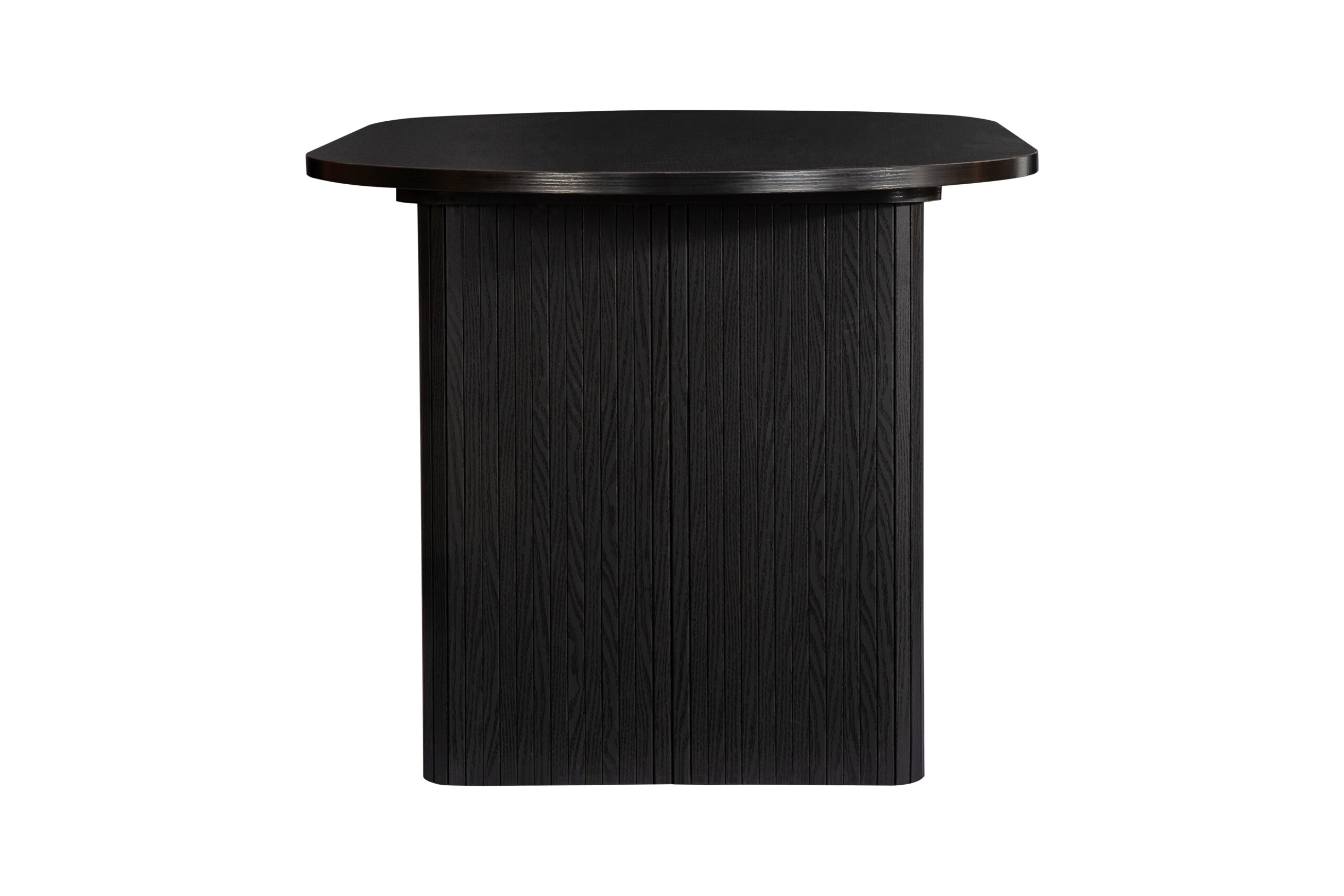 Axel Oval Fluted Dining Table - Image 3