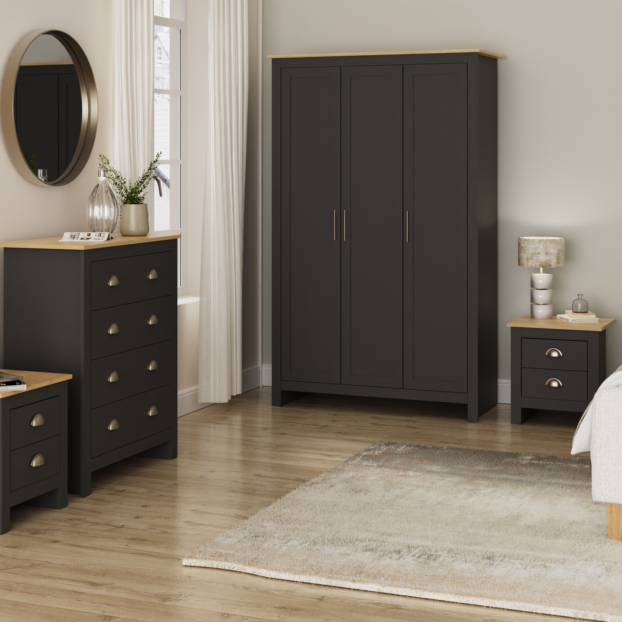 GFW LANCASTER 4 PIECE SET BLACK £359