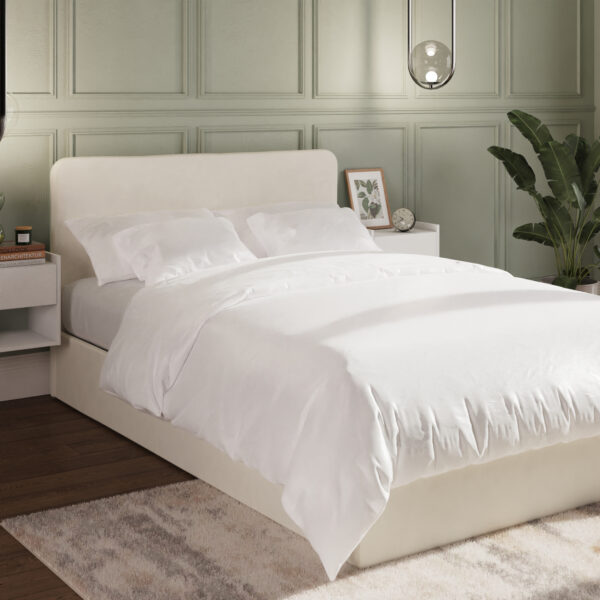 GFW CHISWICK 150CM KINGSIZE OTTOMAN BED NATURAL £349