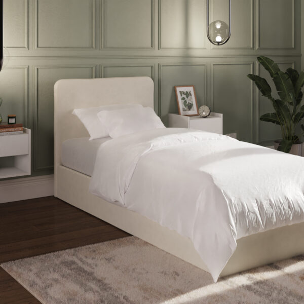 GFW CHISWICK 90CM SINGLE OTTOMAN BED NATURAL £289