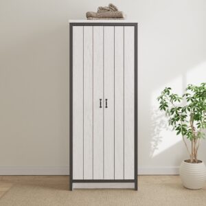 BOSTON 2 DOOR WARDROBE WHITE £179
