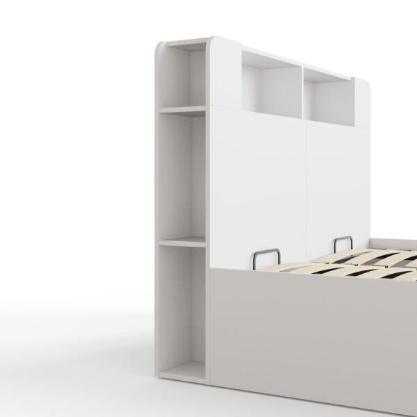 GFW Anya 4ft6 Double White Wooden Storage Ottoman Bed Frame £359 - Image 4