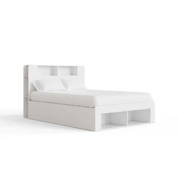 GFW Anya 4ft6 Double White Wooden Storage Ottoman Bed Frame £359 - Image 5