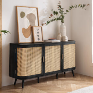Birlea Noah Black 3 Door Sideboard £279