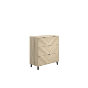 Stockholm Chevron Chest of Drawers £139