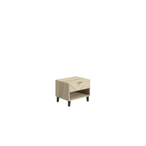 Stockholm Chevron Bedside Cabinet £64.99