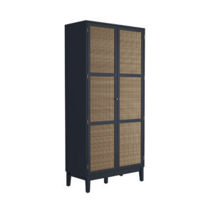 Bordeaux Berlin Blue 2 Door Wardrobe £399