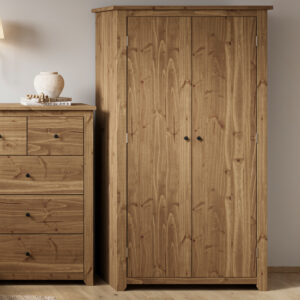 Havana Pine 2 Door Wardrobe £269