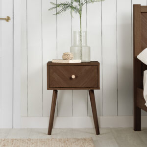 Herringford 1 Drawer Bedside