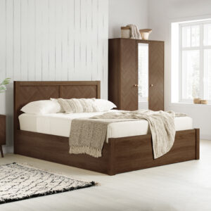 Herringford Double Ottoman Bed