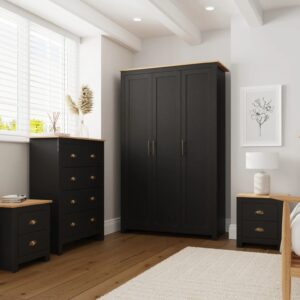 Lancaster Black Bedroom Range