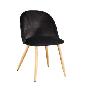 Venice 2 x Black Dining Chairs £89