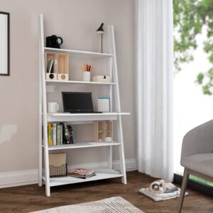 Tiva White Ladder Desk £109