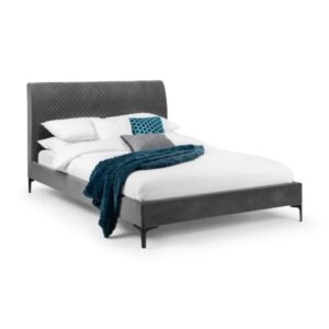 JB Sanderson Diamond Quilted Velvet Bed £459