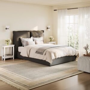 Sunday Deep Grey Bed from £479