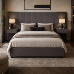 JB Sloan Bed Frame with Built-In Side Tables from £699